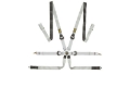 Picture of OMP Safety Harness One-D 2In Pull Down - Black-White Fia 8853-2016