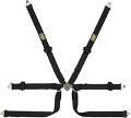 Picture of OMP Safety Harness Tecnica 2In Prot Black Pull Up - Fia 8853-2016