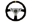 Picture of OMP 320 Hybrid S Flat Steering Wheel Black