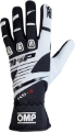 Picture of OMP KS-3 Gloves Black-White - Size M