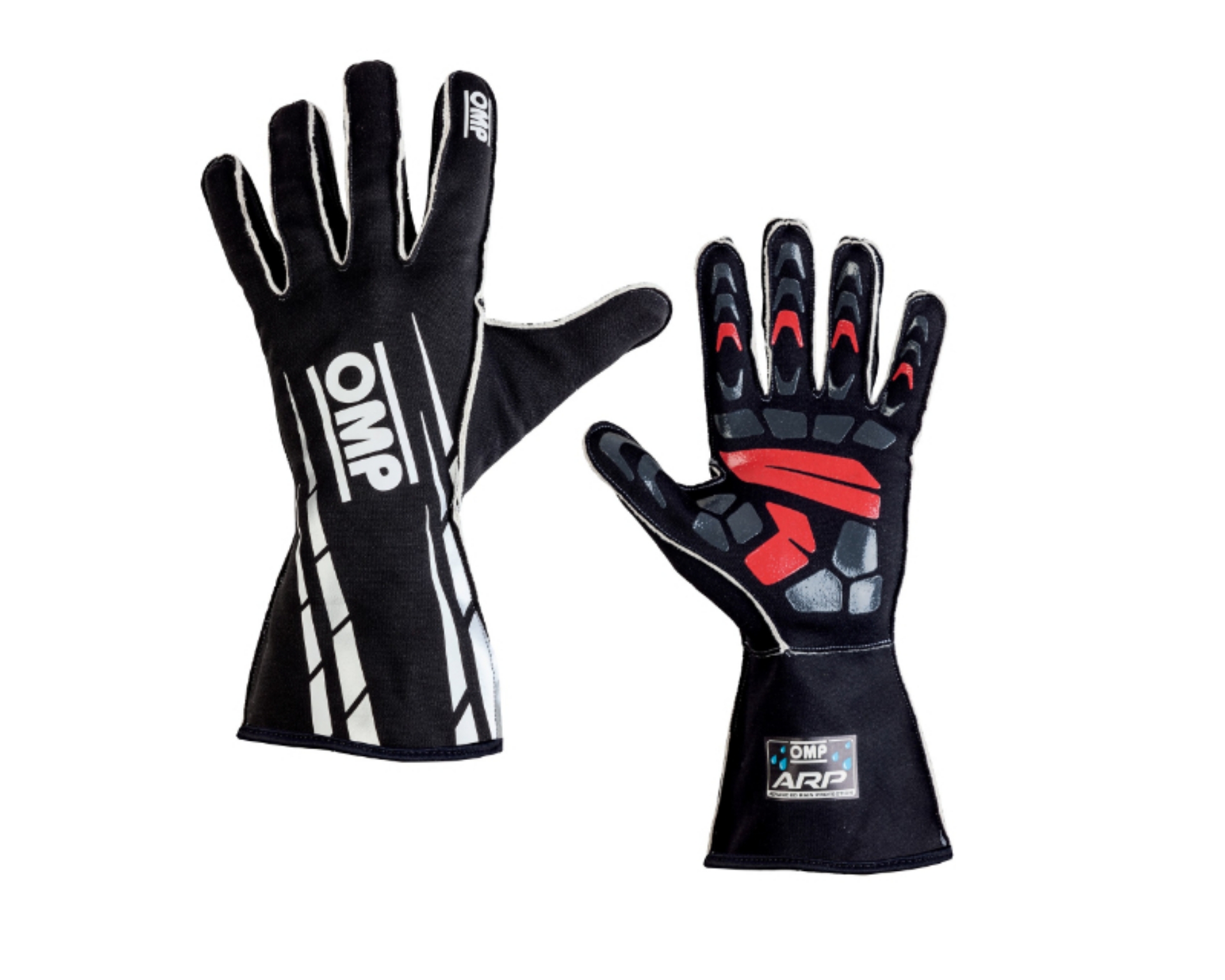Picture of OMP ARP Gloves Black - Size XL
