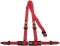 Picture of OMP 3 Point Harness - Red