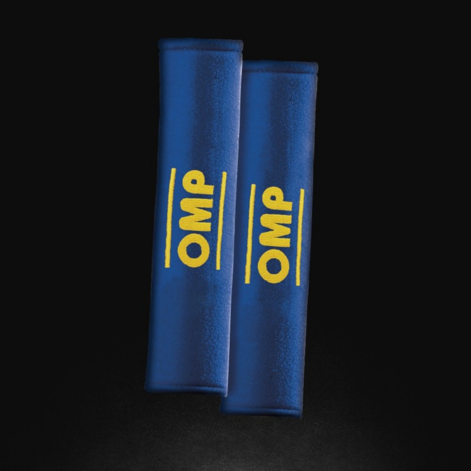 Picture of OMP Belt Pads Pair - Blue Safety Harness Pads 2 in