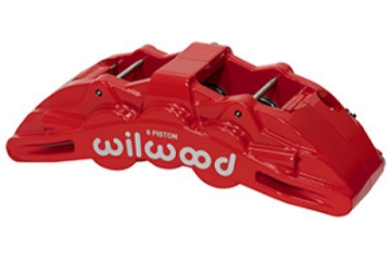 Picture of Wilwood Caliper Red SX6R 5-40in Piston 1-25in Disc