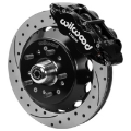 Picture of Wilwood Forged 6 Piston Superlite Caliper, GT 48 Vane Spec37 Drilled & Slotted Rotor - 12-88x1-25