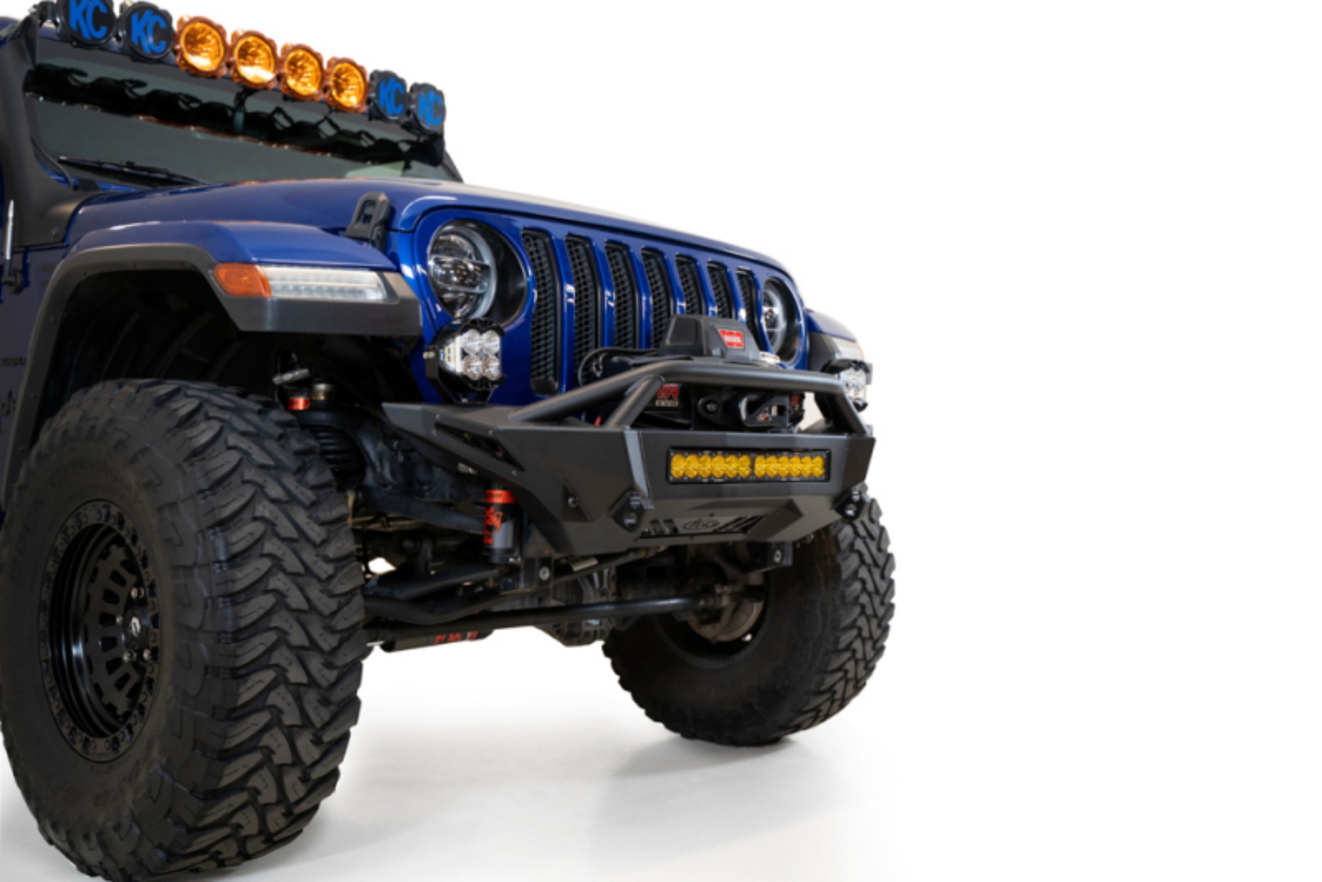 Picture of Addictive Desert Designs 18-23 Jeep Gladiator-Wrangler JT-JL Stealth Fighter Front Bumper
