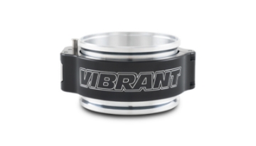 Picture of Vibrant 3in O-D- Aluminized HD 2-0 Clamp Assembly - Anodized Black