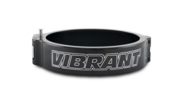 Picture of Vibrant 4in O-D- Aluminized HD 2-0 Clamp - Anodized Black Clamp Only
