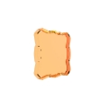 Picture of KC HiLiTES FLEX ERA 1 Single Light Shield ONLY Amber