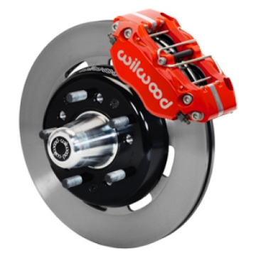 Picture of Wilwood 55-57 Chevy Bel Air Dynapro 4 Kit, 5x4-50in-4-75in Hub - Red