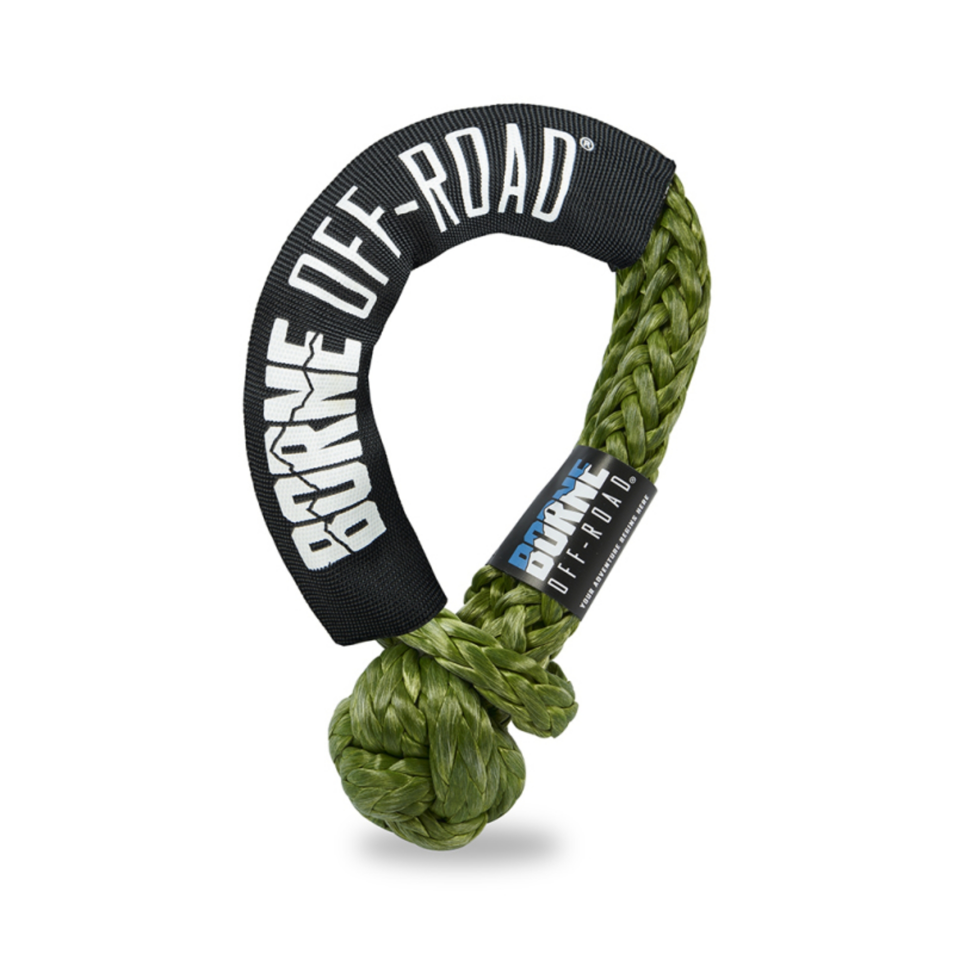 Picture of Borne Off-Road 7-16in X 20in Soft Shackle Army Green