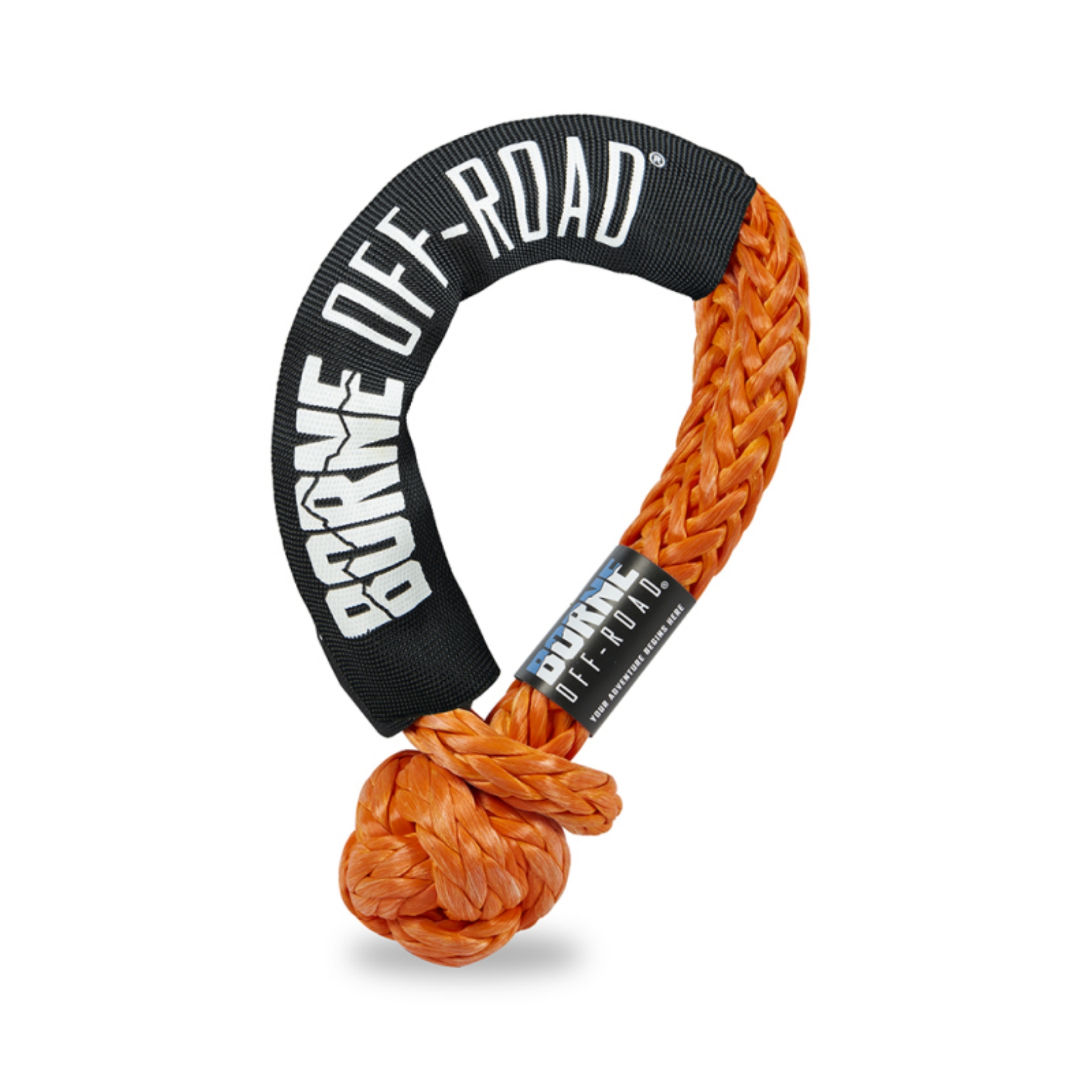 Picture of Borne Off-Road 7-16in X 20in Soft Shackle Dark Orange