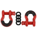 Picture of Borne Off-Road Borne D-Ring Shackle Set Red
