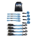 Picture of Borne Off-Road Medium-Duty Ratchet Tie-Down Kit 4-Pack Blue