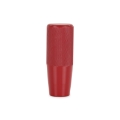 Picture of Mishimoto Weighted Shift Knob XL Red Knurled
