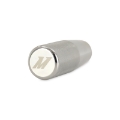 Picture of Mishimoto Weighted Shift Knob XL Silver Knurled