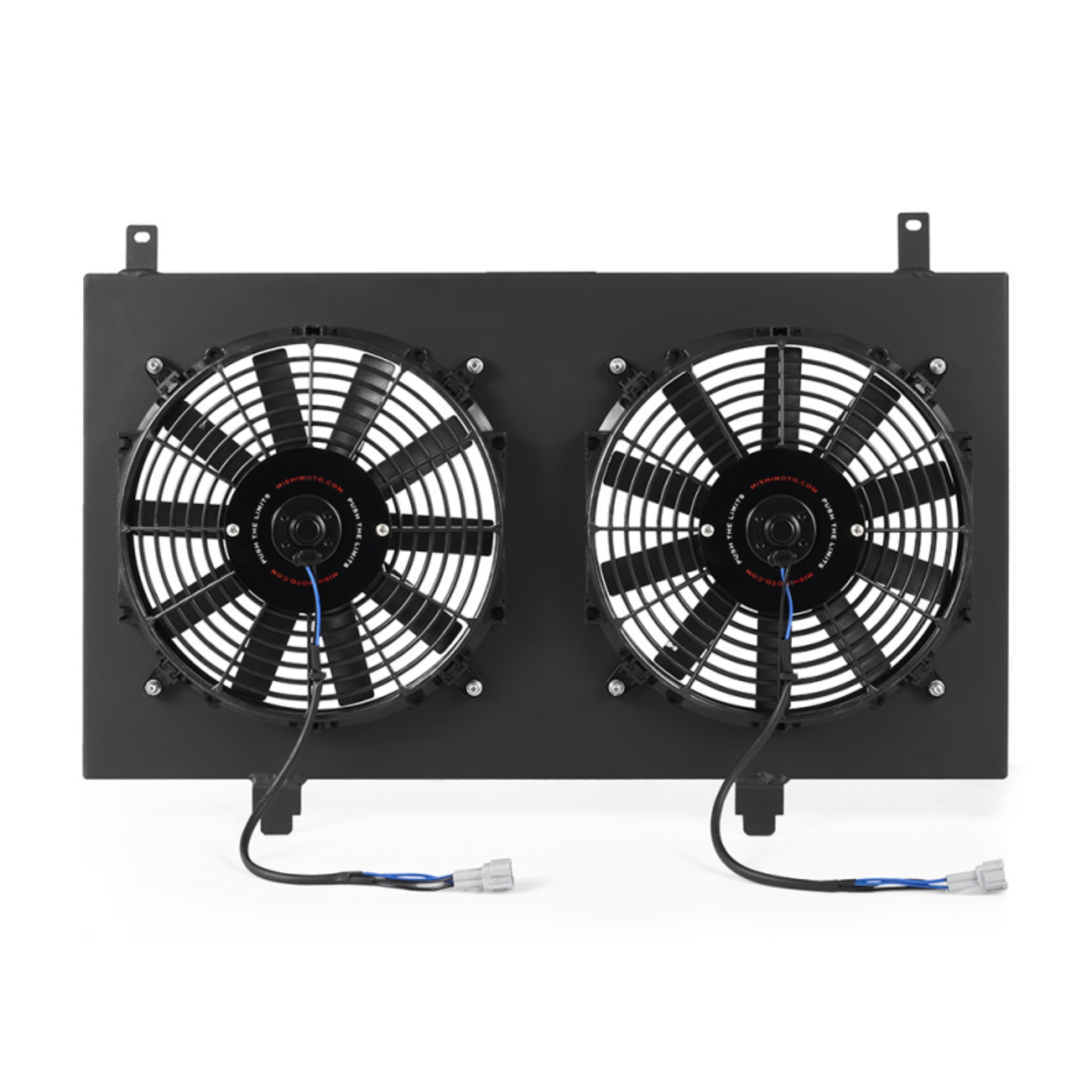 Picture of Mishimoto 03-06 Nissan 350Z Aluminum Fan Shroud Black
