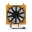 Picture of Mishimoto 92-00 Honda Civic Aluminum Fan Shroud Gold