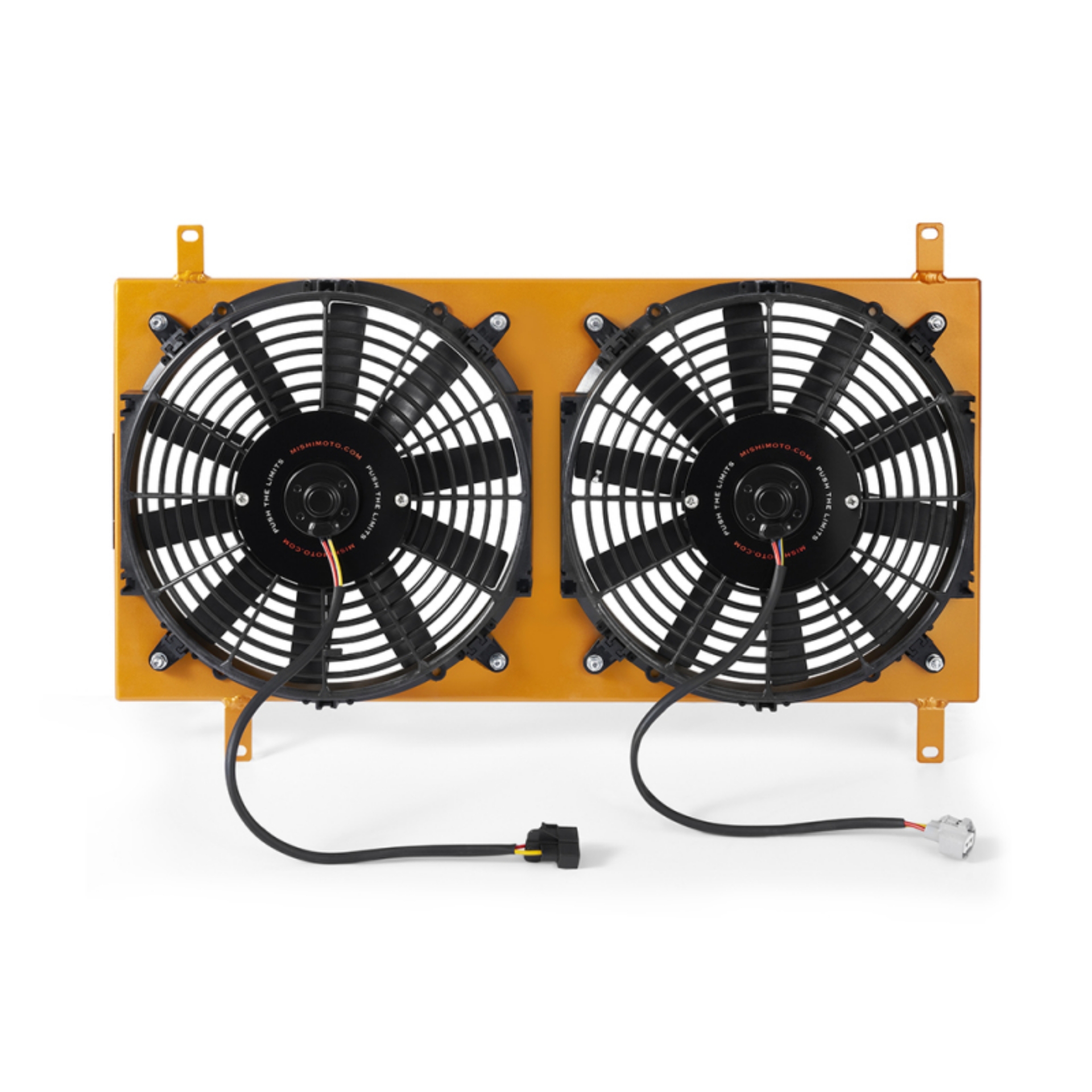 Picture of Mishimoto 90-97 Mazda Miata Aluminum Fan Shroud Gold