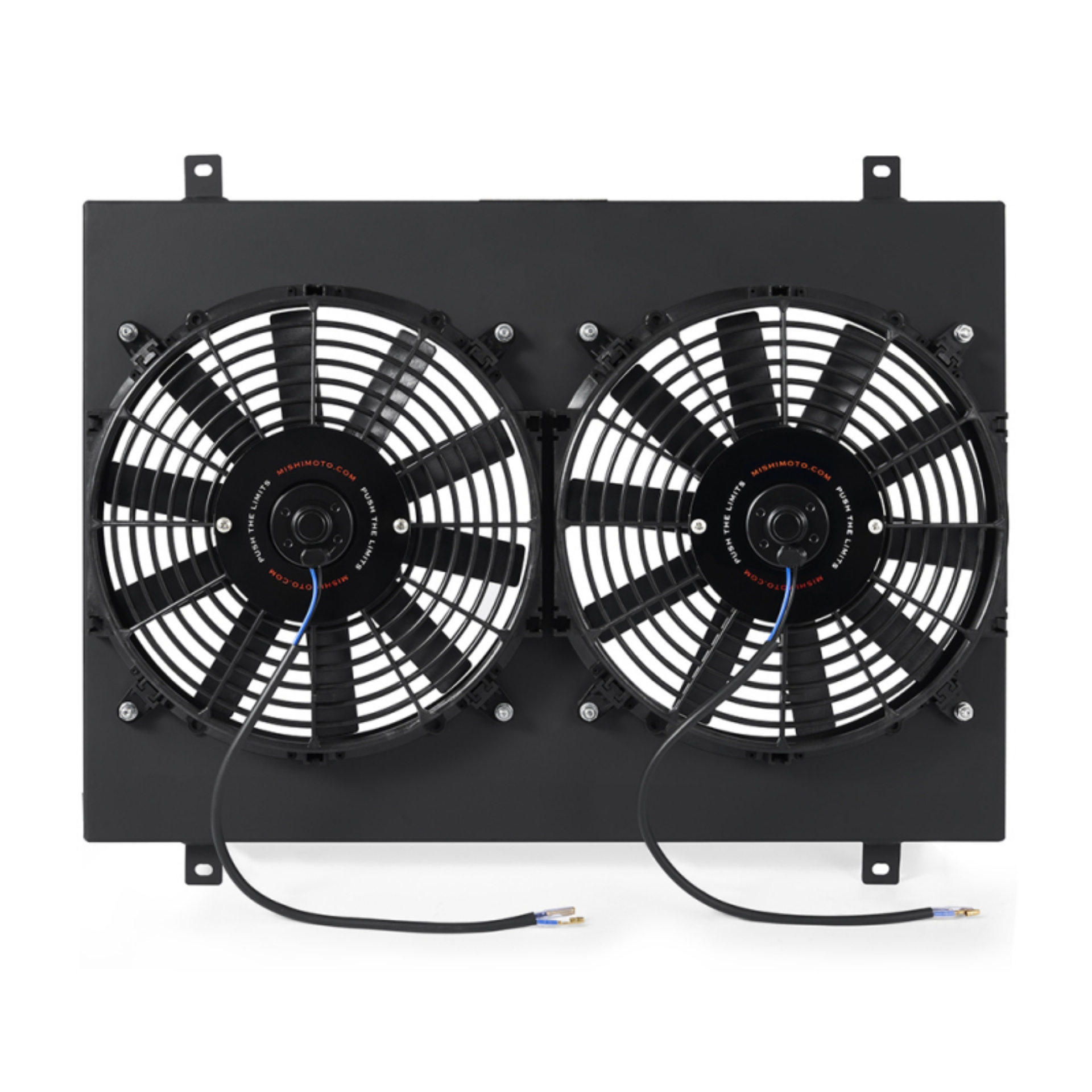 Picture of Mishimoto 79-93 Ford Mustang Aluminum Fan Shroud Black