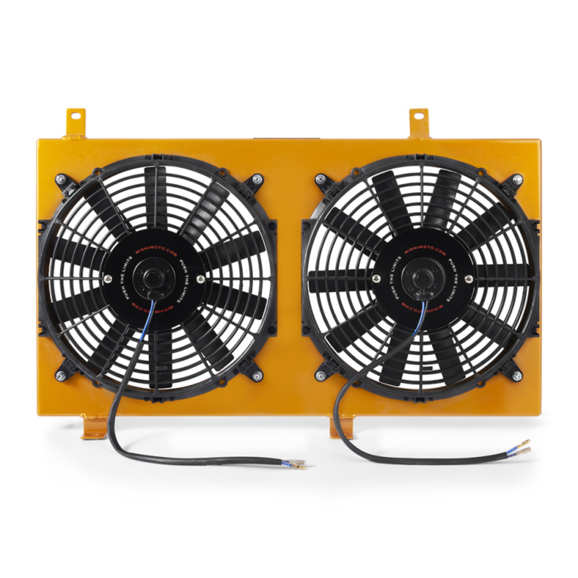 Picture of Mishimoto 04-08 Mazda RX8 Aluminum Fan Shroud Gold