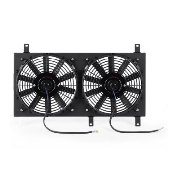 Picture of Mishimoto 99-05 Mazda Miata Aluminum Fan Shroud Black