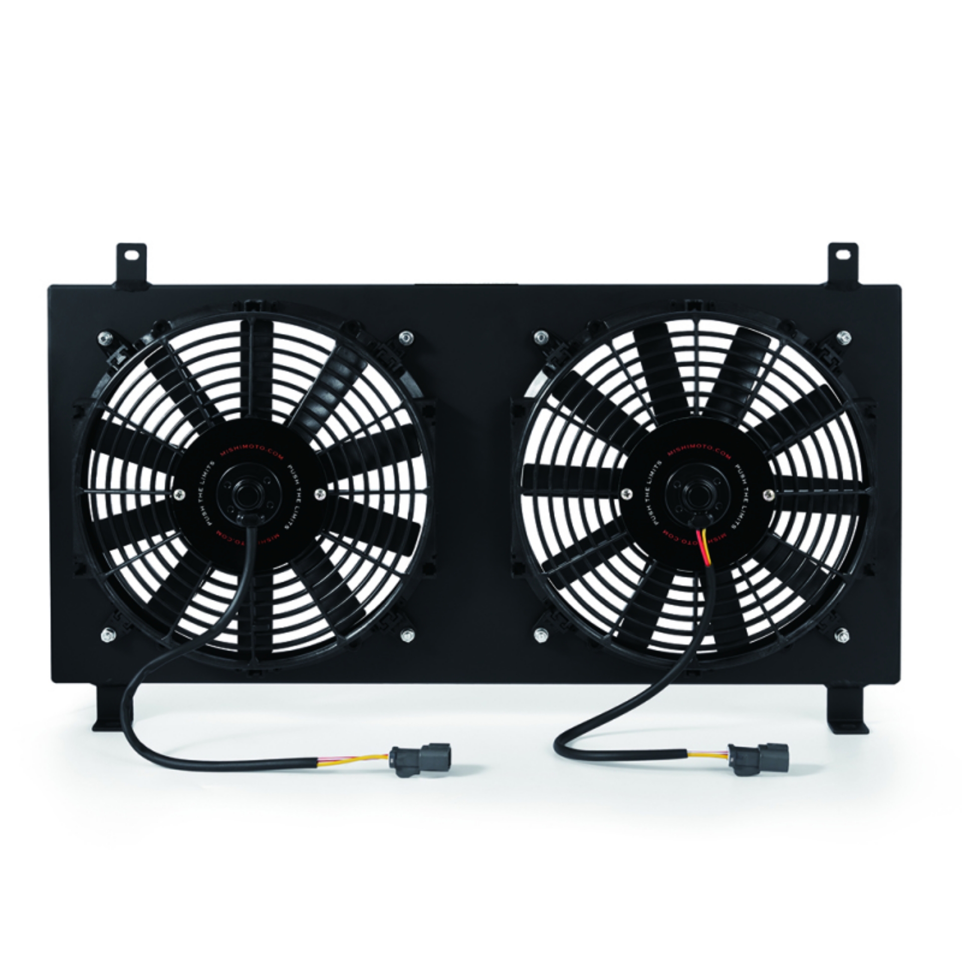 Picture of Mishimoto 02-06 Acura RSX Aluminum Fan Shroud Black