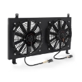Picture of Mishimoto 02-06 Acura RSX Aluminum Fan Shroud Black