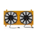 Picture of Mishimoto 02-06 Acura RSX Aluminum Fan Shroud Gold