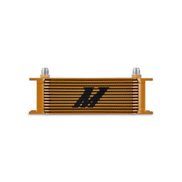 Picture of Mishimoto Universal 13-Row Oil Cooler Gold