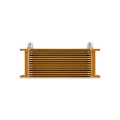 Picture of Mishimoto Universal 16-Row Oil Cooler Gold