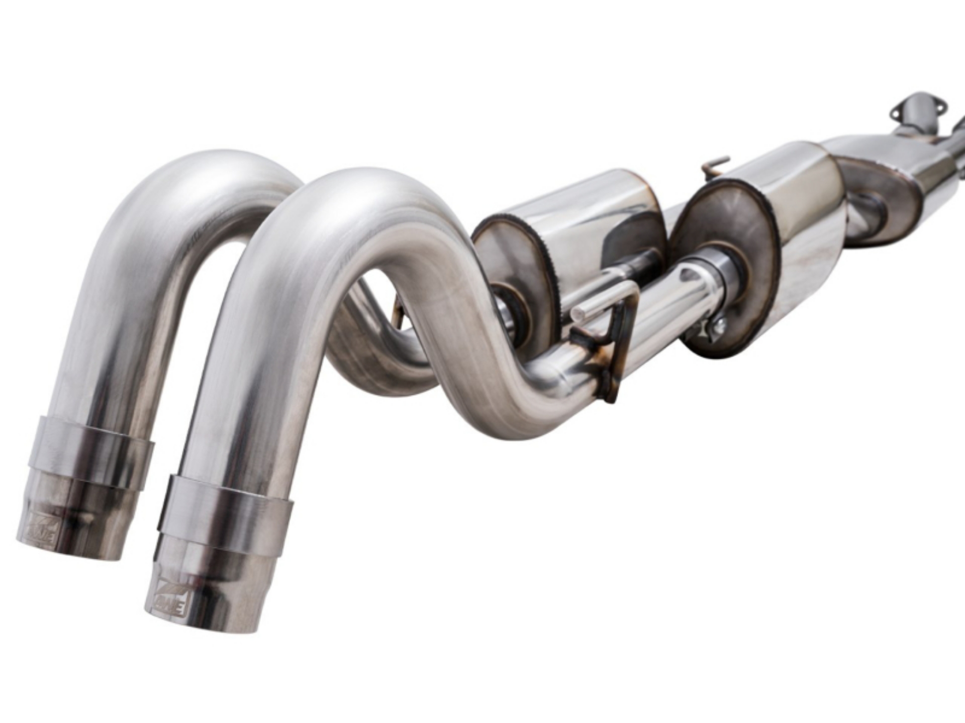 Picture of AWE 2016-2022 Toyota Tacoma 0FG Exhaust with BashGuard - No Tips