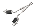 Picture of aFe Gemini XV 2-5in 304 SS Cat-Back Exhaust w-Cut-Out 18-22 Kia Stinger V6 3-3L