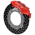 Picture of Wilwood 2014+ Polaris RZR XP 1000 Front Kit 11-25in Drilled - Red