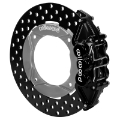 Picture of Wilwood 2014+ Polaris RZR XP 1000 Rear Kit 11-25in Drilled - Black