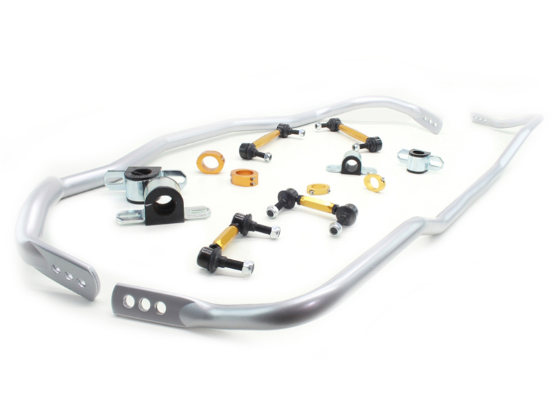 Picture of Whiteline 15-20 Ford Mustang GT-GT Premium-EcoBoost-EcoBoost Premium Front & Rear Sway Bar Kit