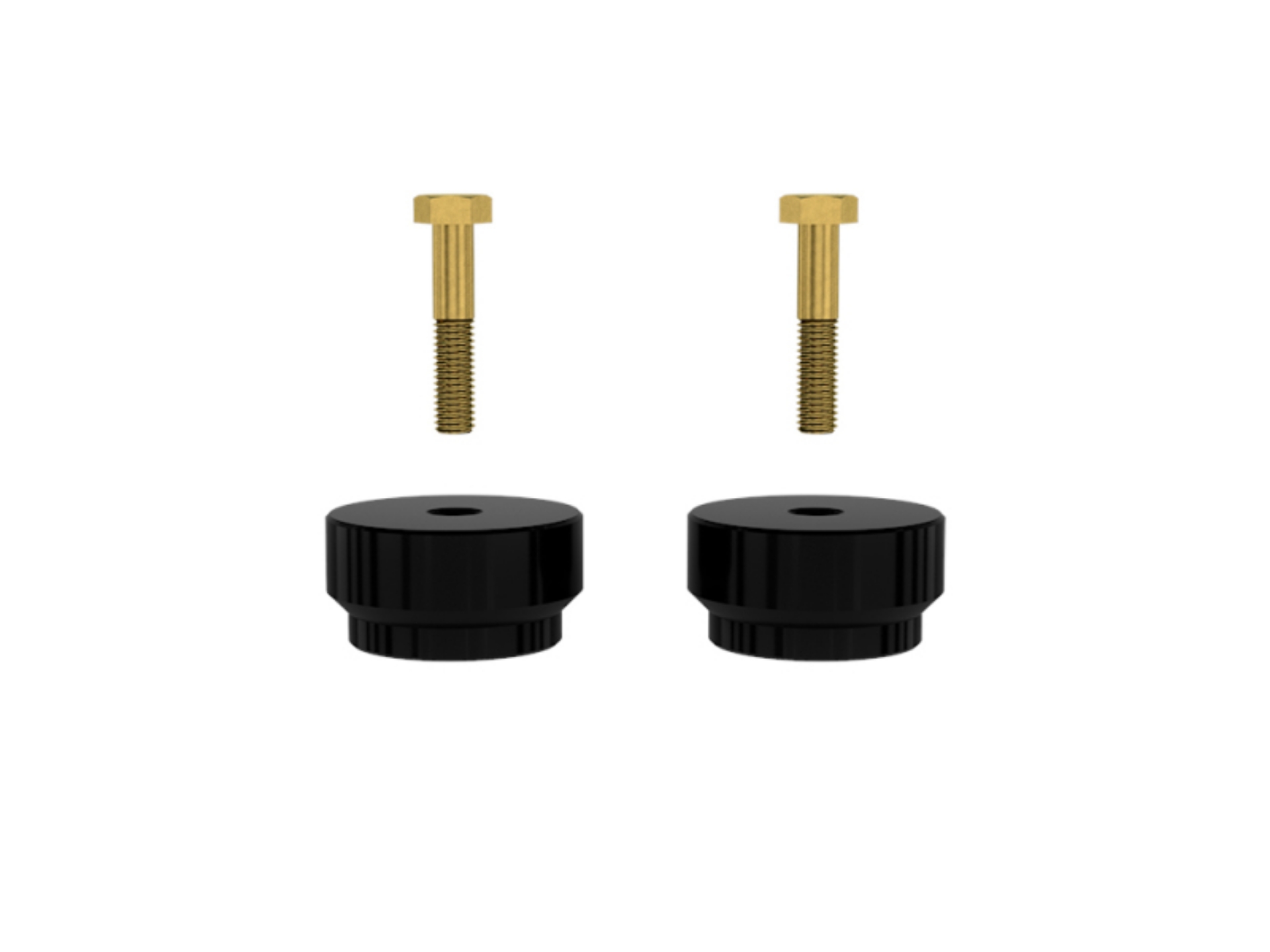 Picture of ICON 05-22 Ford Super Duty 1in Front Bump Stop Spacer Kit