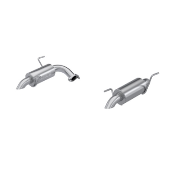 Picture of MBRP 20-23 Subaru Outback XT- Wilderness 2-4L Turbo T304 SS 2-5in Dual Axle-Back Exhaust System