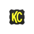 Picture of KC HiLiTES FLEX ERA 1 Single Light Cover ONLY Black-Yellow KC Logo