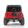 Picture of Go Rhino 08-22 Jeep Wrangler JL-JLU Body Mount Spare Tire Carrier - Tex- Blk