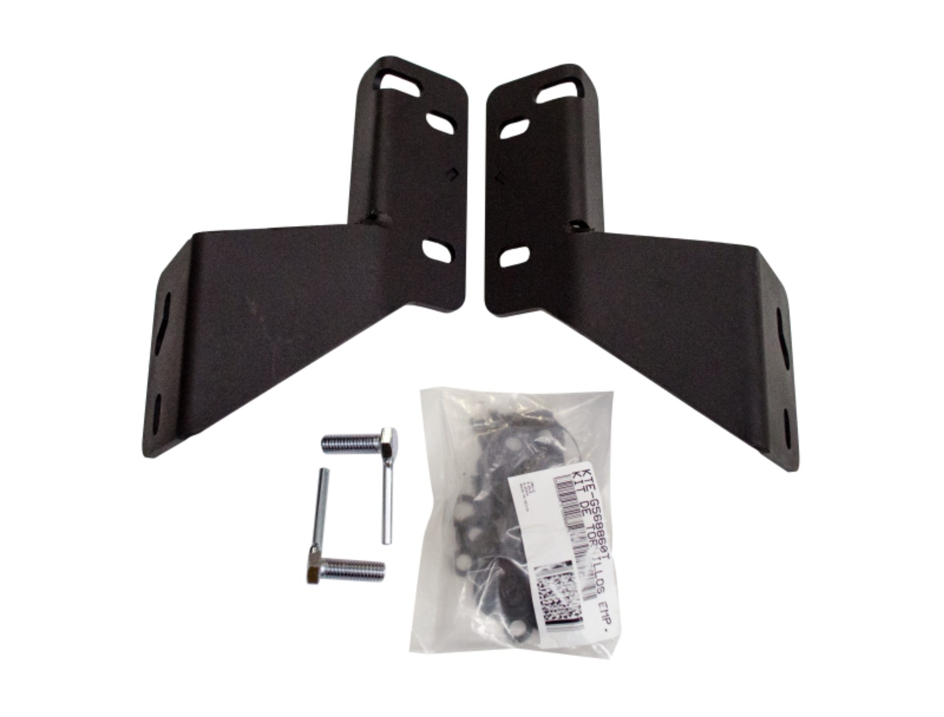 Picture of Go Rhino 15-22 Ford F-150 Excl- Raptor-Active Park Assist RC4 & RC3 LR Brackets - Tex- Blk