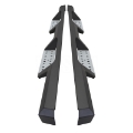 Picture of Westin 22-23 Toyota Tundra CrewMax HDX Stainless Drop Nerf Step Bars - Tex- Blk