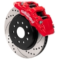 Picture of Wilwood 18-25 Jeep Wrangler JL-20-25 Jeep Gladiator JT Aero6-DM Front Brake Kit - D&S - Red