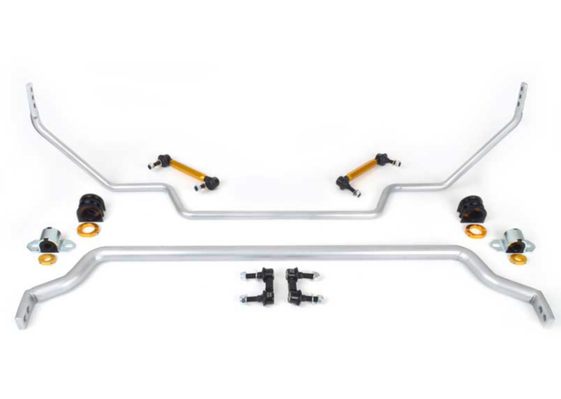 Picture of Whiteline 09-17 Nissan GT-R Premium - 12-16 GT-R Black Edition Front and Rear Swaybar Kit