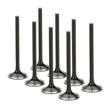Picture of Supertech Subaru EJ25 Turbo DOHC Black Nitride Exhaust Valve - +0-5mm OS 104-2mm Length - Set of 8