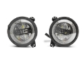 Picture of Raxiom 18-22 Jeep Wrangler JL-JT Axial Series LED Headlights- Black Housing Clear Lens