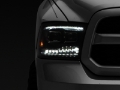 Picture of Raxiom 09-18 RAM 1500 LED Projector Headlights w- Switchback Turn Signals- Blk Housing Clear Lens