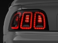 Picture of Raxiom 96-98 Ford Mustang Icon LED Tail Lights- Black Housing Smoked Lens