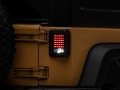 Picture of Raxiom 07-18 Jeep Wrangler JK LED Tail Lights- Black Housing Smoked Lens