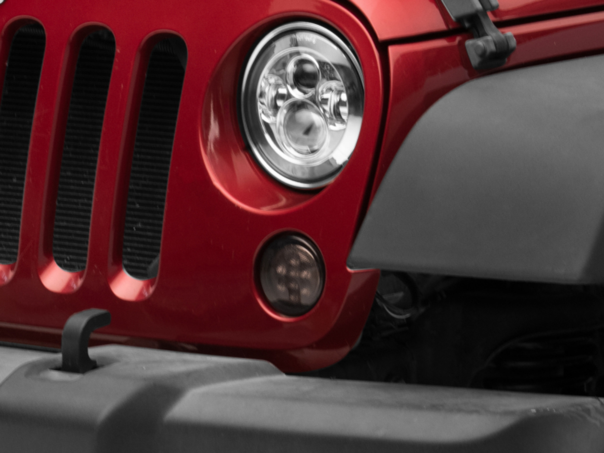 Picture of Raxiom 07-18 Jeep Wrangler JK Axial Series LED Amber Turn Signals Smoked